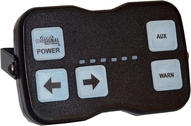 SB44-5 – STAR WARNING Warning Light Controller, Controls DLQS Quick Stick Series LED Warning Lights With Traffic Dire...